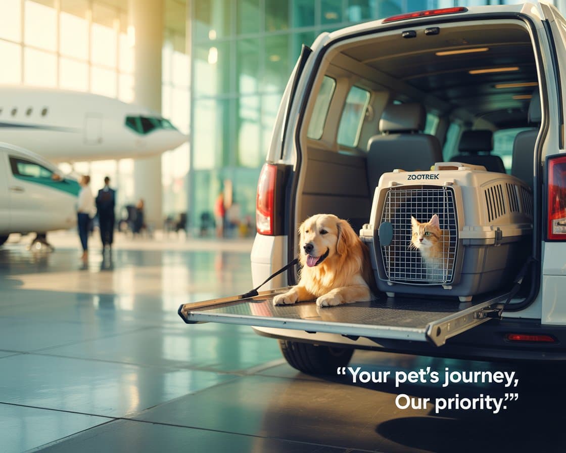 Pet in transit